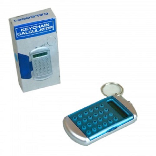 Keychain Calculator (blue)