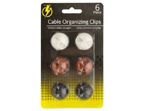Cable Organizing Clips (6-pack)