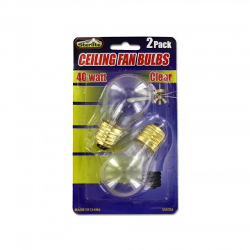 Ceiling Fan Light Bulb (40 W) 2-Pack