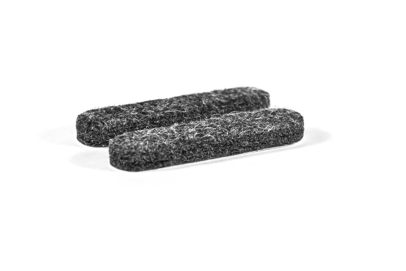 8 Sled Base 3/8'' x 2'' Replacement Felts