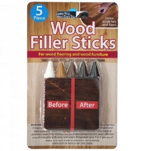 5-Piece Furniture Repair Wood Filler Sticks Set