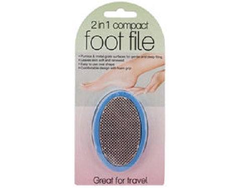 2 in 1 Compact Foot File