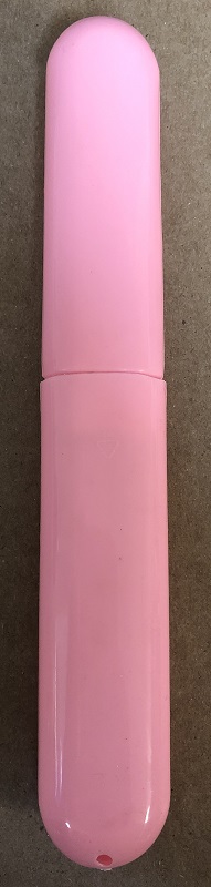 Toothbrush Travel Case/Holder (Pink)