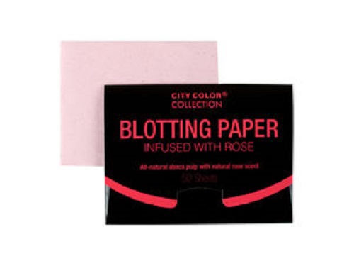 City Collection Blotting Paper Rose Scented (50 Sheets)