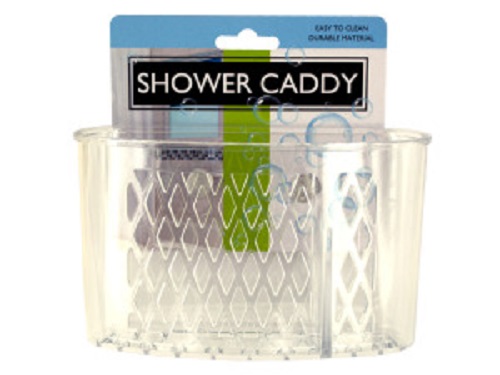 Transparent Shower Caddy with Suction Cups