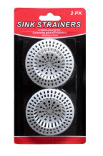 2 Pack 2 3/4'' inch Plastic Sink Strainers for Bathtubs and Sinks