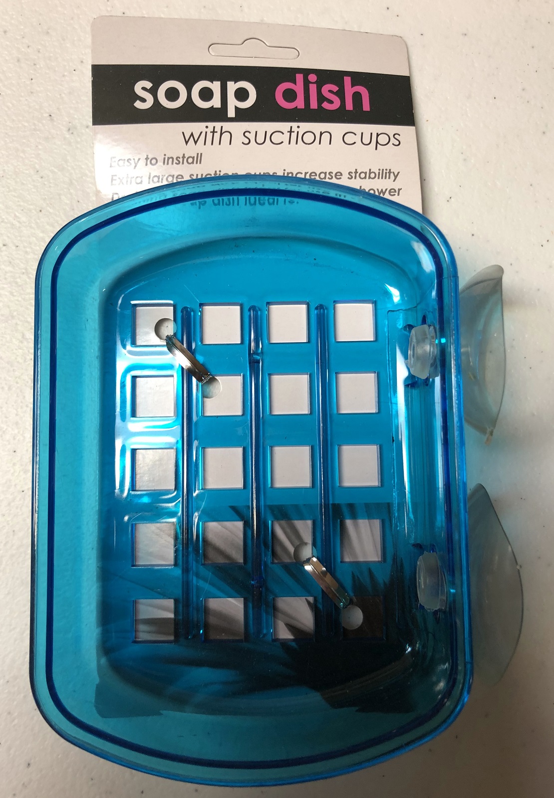 Soapdish Holder with Suction Cups
