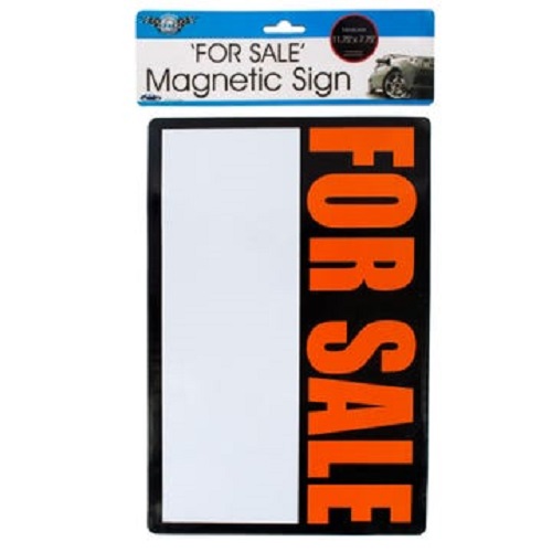 Magnetic ''For Sale'' Sign