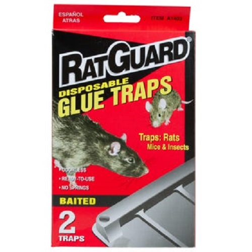 RatGuard 2-Pack Disposable Glue Traps