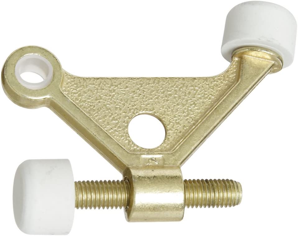 Stanley 57-1030 Hinge Pin Doorstop In Bright Brass