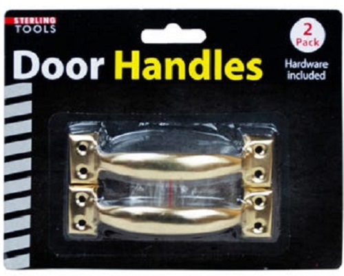 2 Pack Door Handles with Hardware