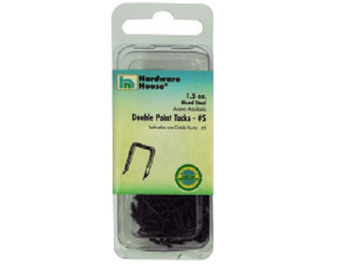 Blued Steel Double Point Tacks #5 (1.5 ounces 215 Count)