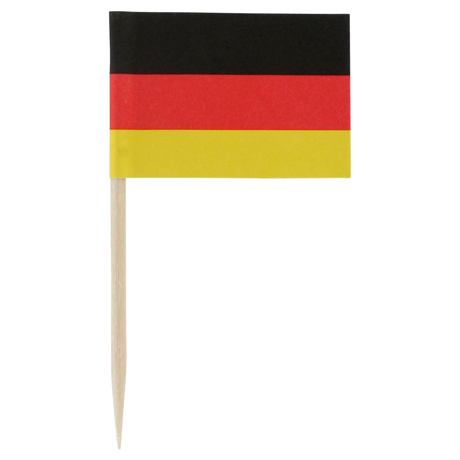 1000 German Germany Flag Toothpicks