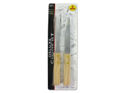 Deluxe Carving Fork and Knife Set