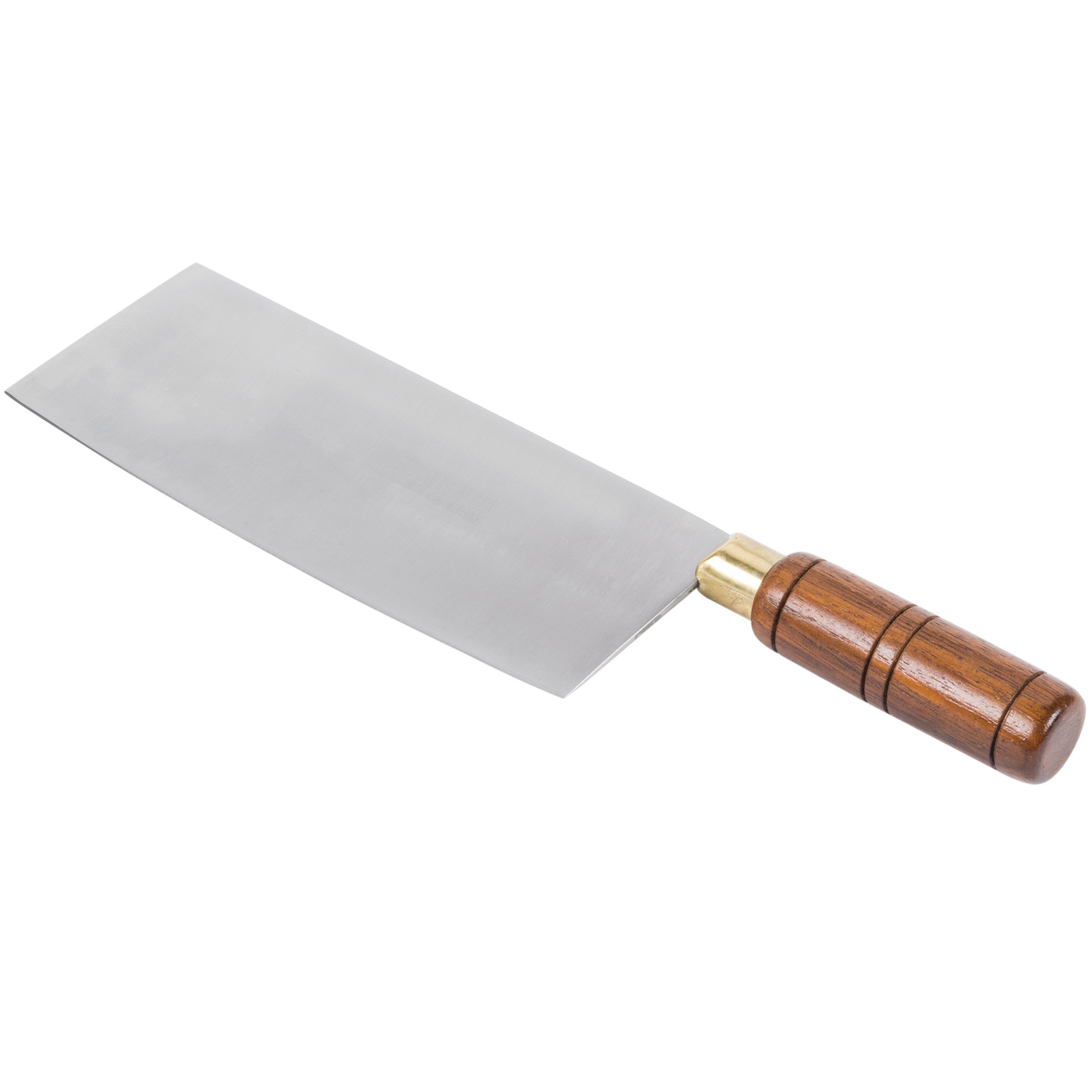 8'' Chinese Cleaver with Wood Handle