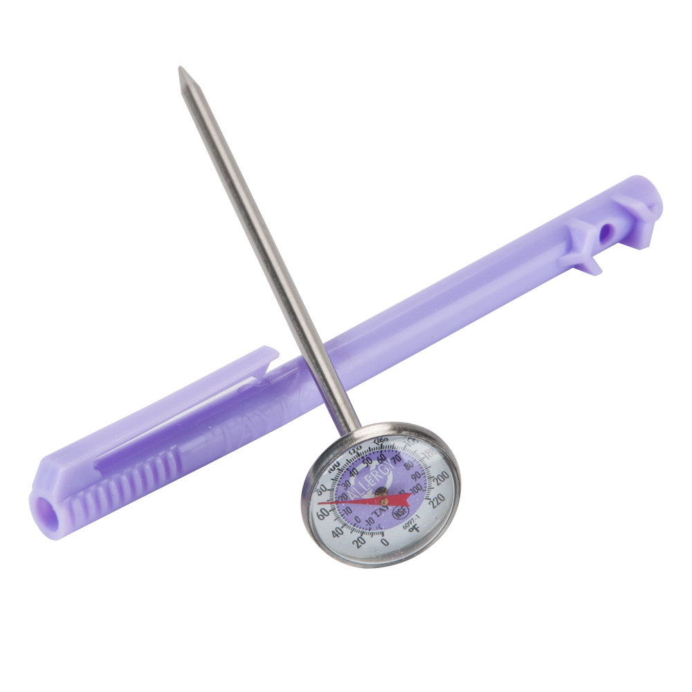 Taylor Color-Coded Thermometer Purple/Allergy