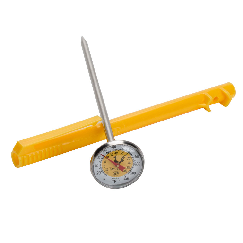 Taylor Color-Coded Thermometer Yellow/Poultry