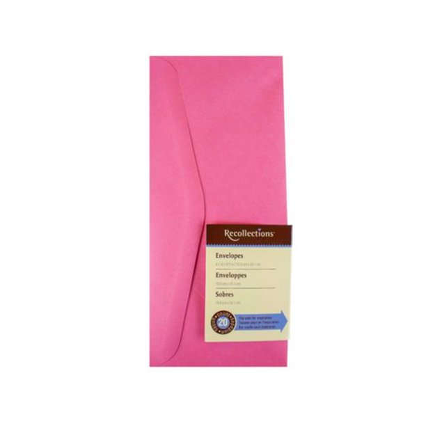 Gartner Studios Pink #10 Envelopes (20 Pack)