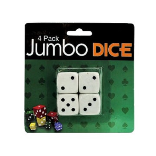 4-Pack Jumbo Dice