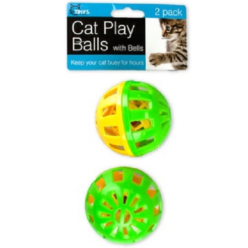 Large Double Action Cat Play Balls