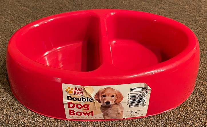 Double Sided Dog Bowl