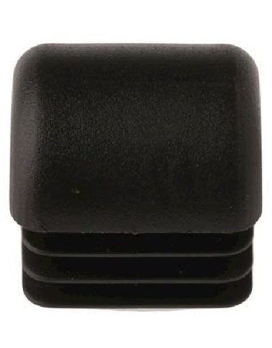 8 Square Multi-gauge Domed Glide Inserts - 7/8'' Diameter for Chair/Tubing