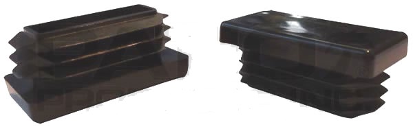4  Rectangular Multi-gauge Insert Glides 1-1/2'' inch x 3/4'' inch