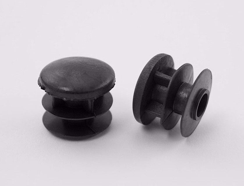 8 Round 3/4'' Multi-Gauge Glide Inserts for Patio Furniture/Tubing