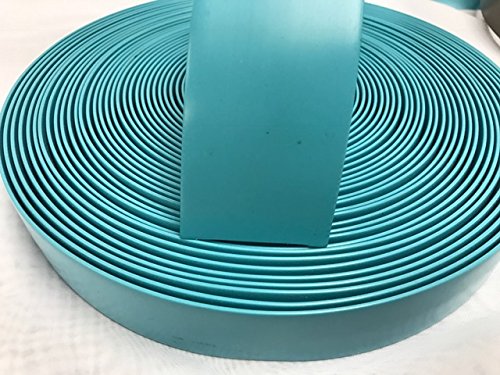 1''x225' Turquoise Vinyl Patio Furniture Strapping Roll