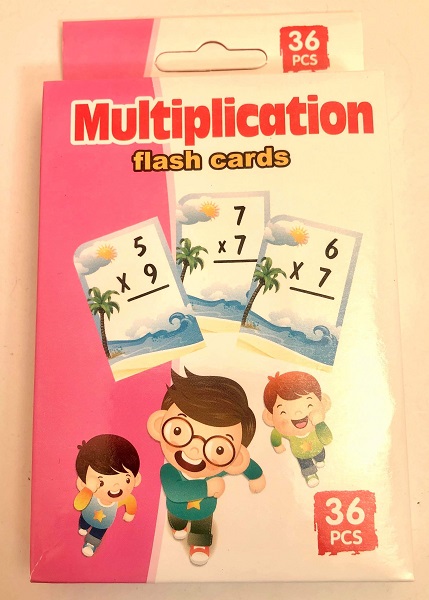Jumbo Flash Cards (multiplication)