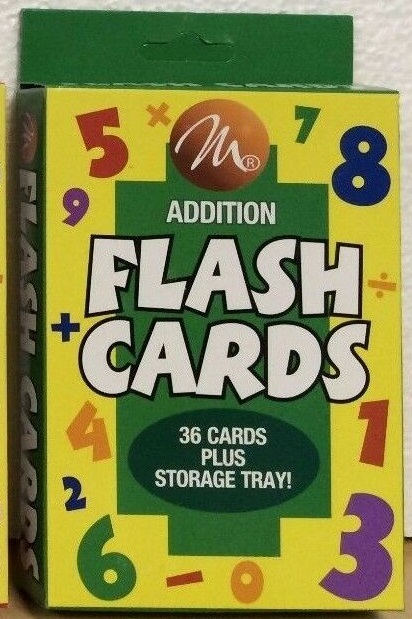 Jumbo Double-Sided Flash Cards (addition)