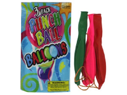 Punch Balloons (3 Pack)