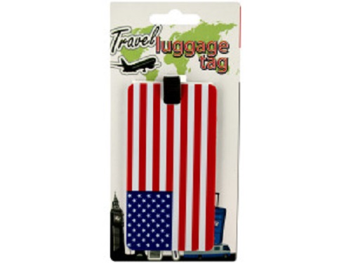 American Flag Travel Luggage Tag
